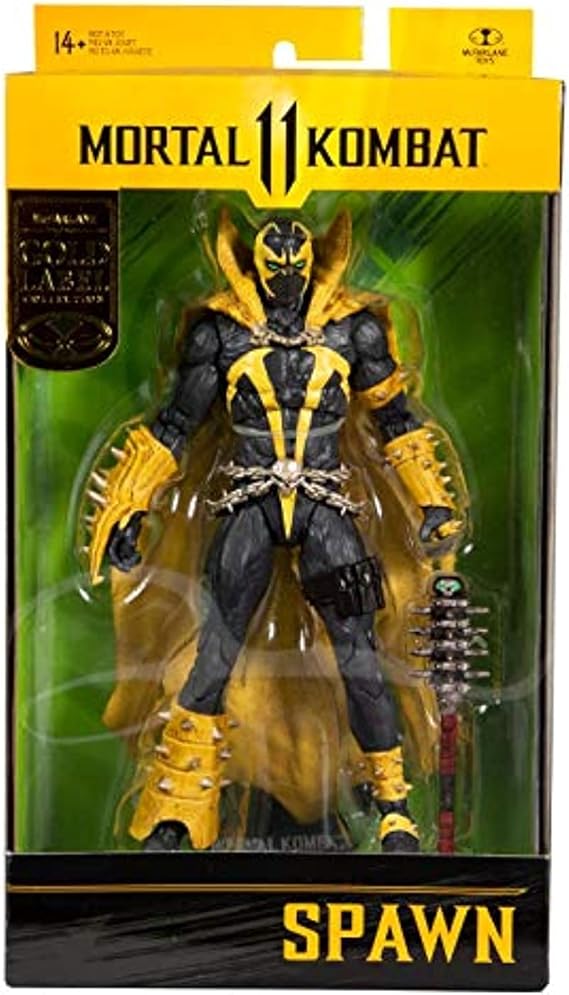 限定 マクファーレントイズ ゴールドラベル モータルコンバット スポーン フィギュア